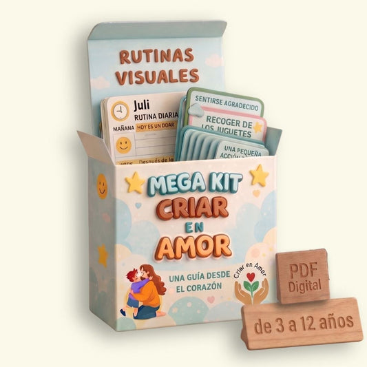 Mega Kit -Criar en Amor - Rutinas visuales (PDF IMPRIMIBLE)